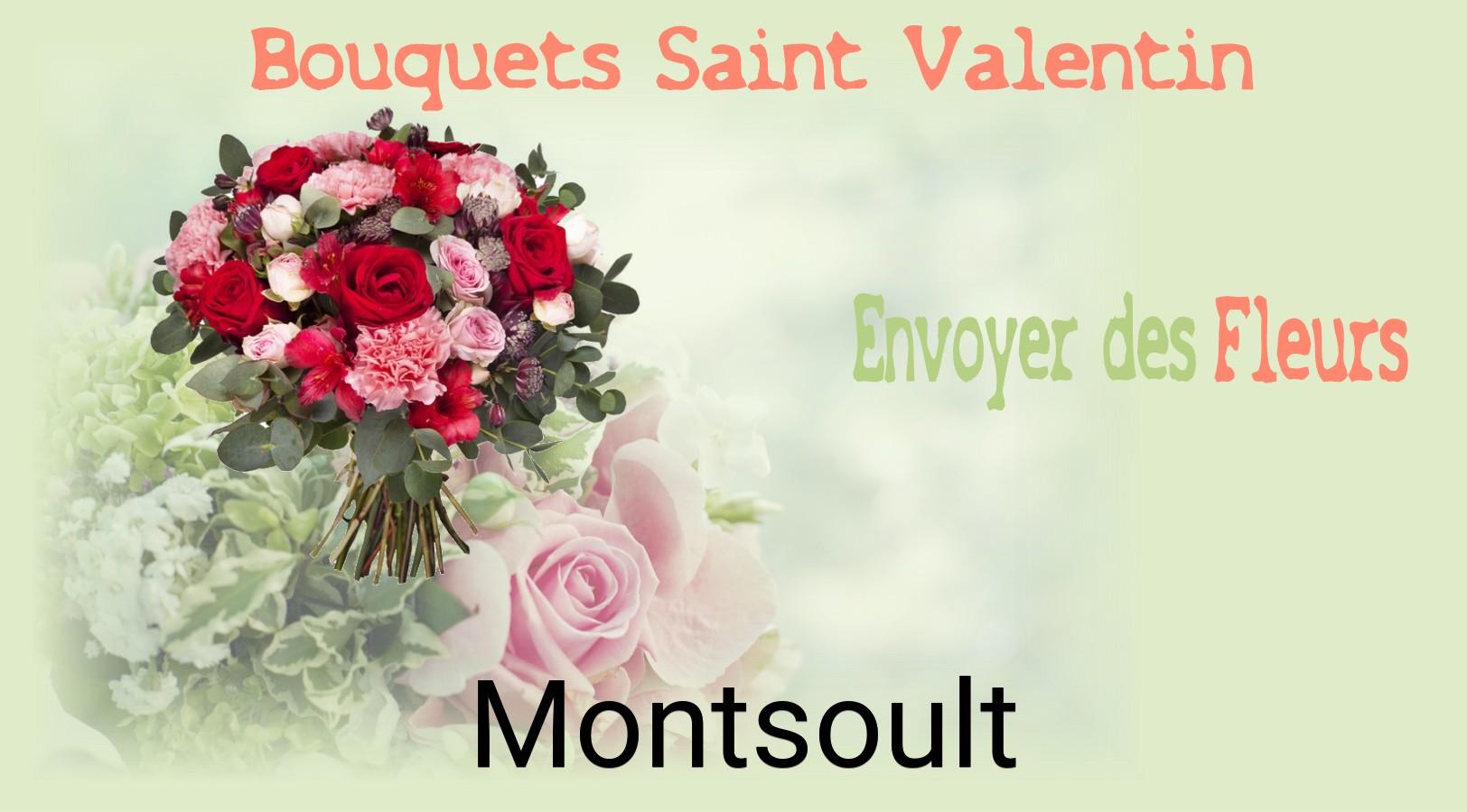 Roses de Saint-Valentin livrées à Montsoult